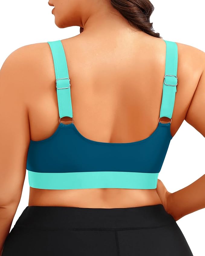 Teal and Green