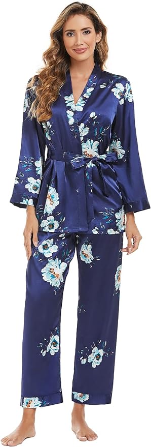 Navy Floral