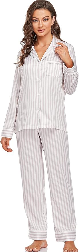 Gray Lavender/Ivory, Stripe