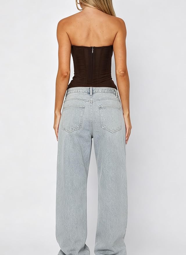 Backless Brown