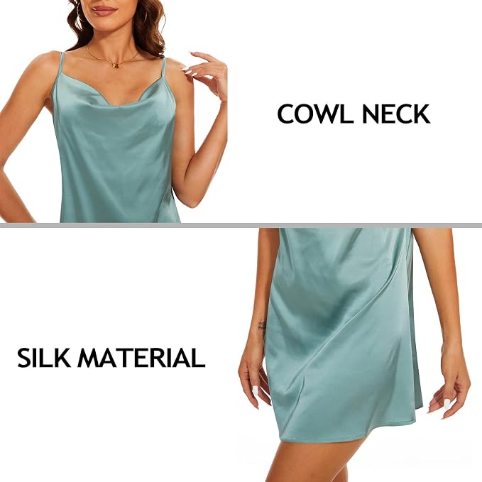 Cowl Neck-lightgreen