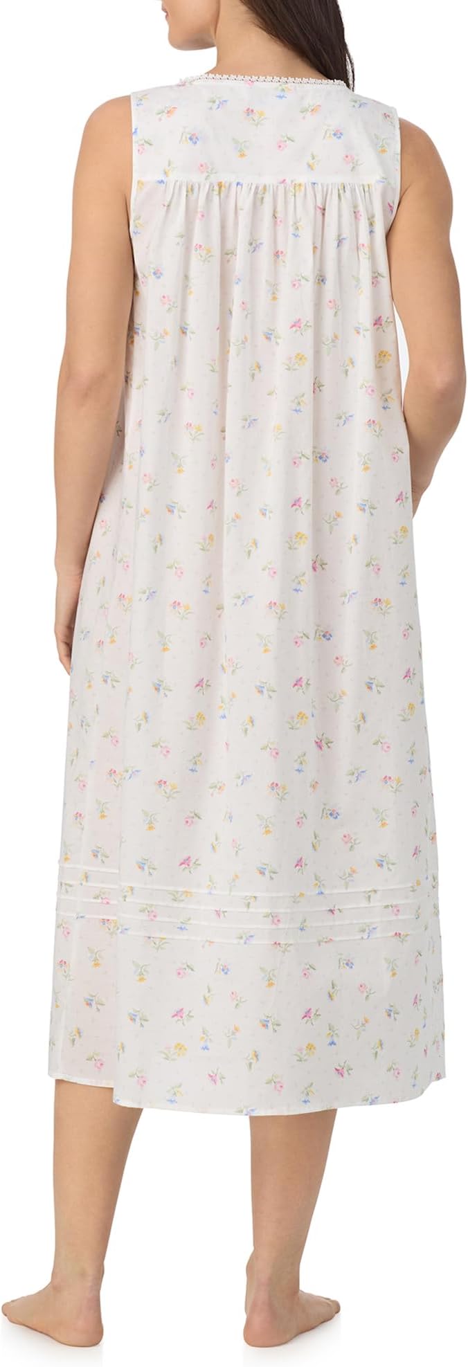 White Ground Multi Floral