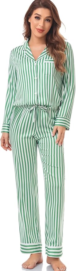 Green/Ivory, Stripe