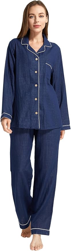 Heathered Navy