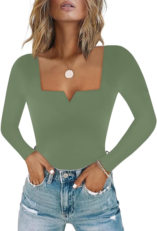 D-olive Green Long Sleeve