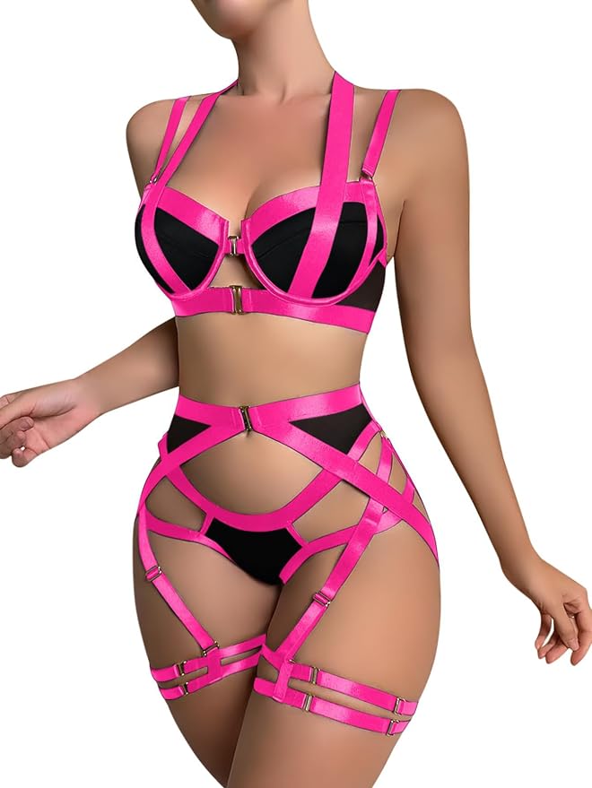 Black Neon Pink
