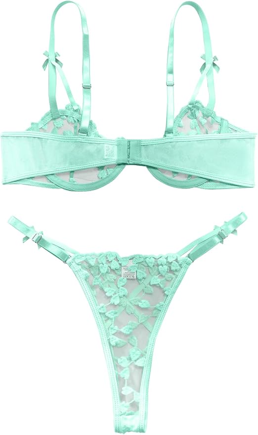 Bow Mint Green