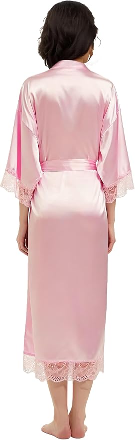 Lace Trim Pink, No Pockets