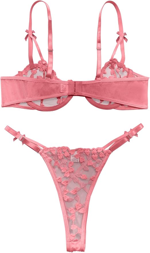 Bow Peachy Pink