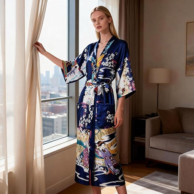 Floral Deep Blue