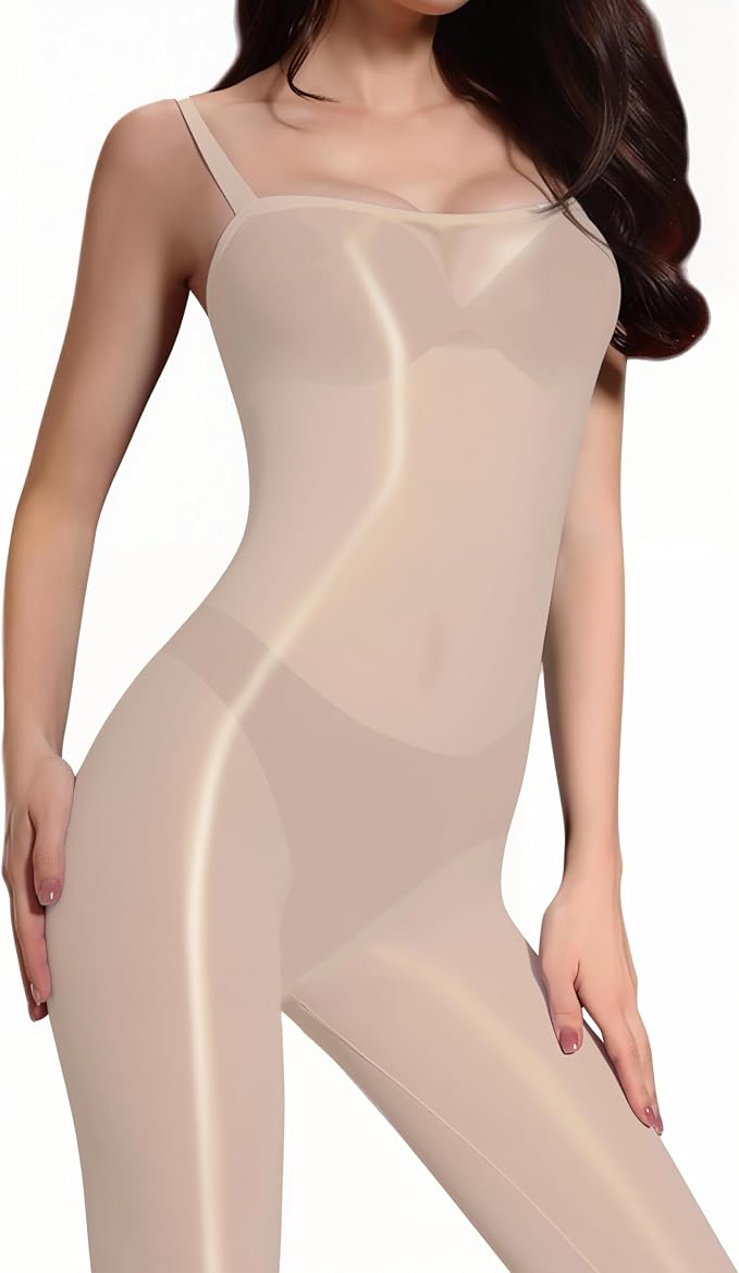 K-crotchless&halter Fleshcolor