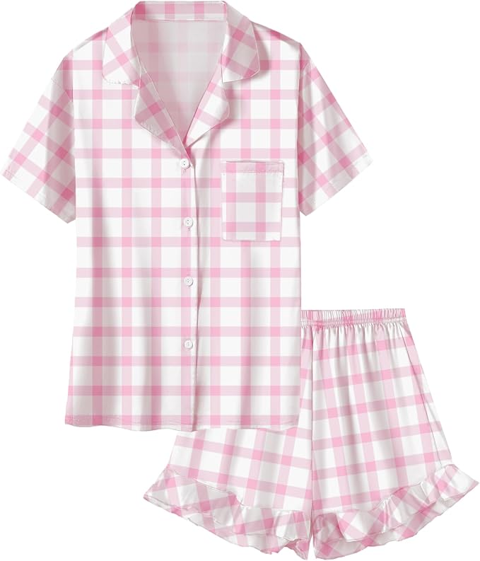 Baby Pink Grid