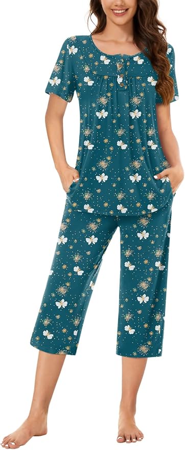 Butterfly Floral-navy Blue