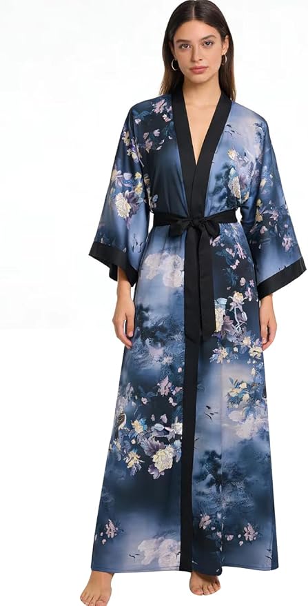 Flower and Bird Black - C