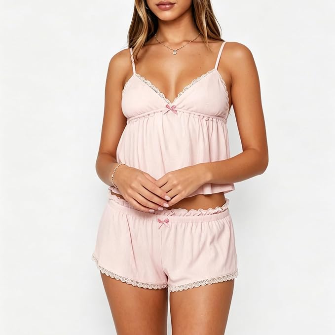 Lace Pastel Pink