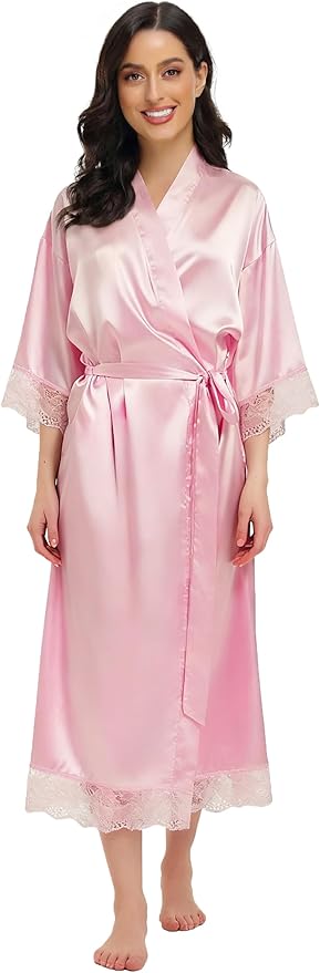 Lace Trim Pink, No Pockets