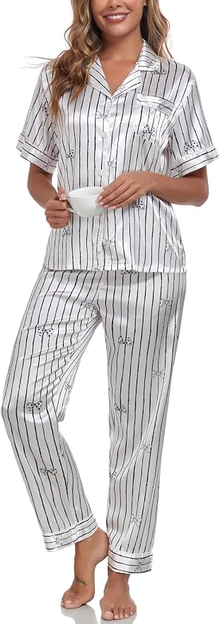 Bowknot White Black