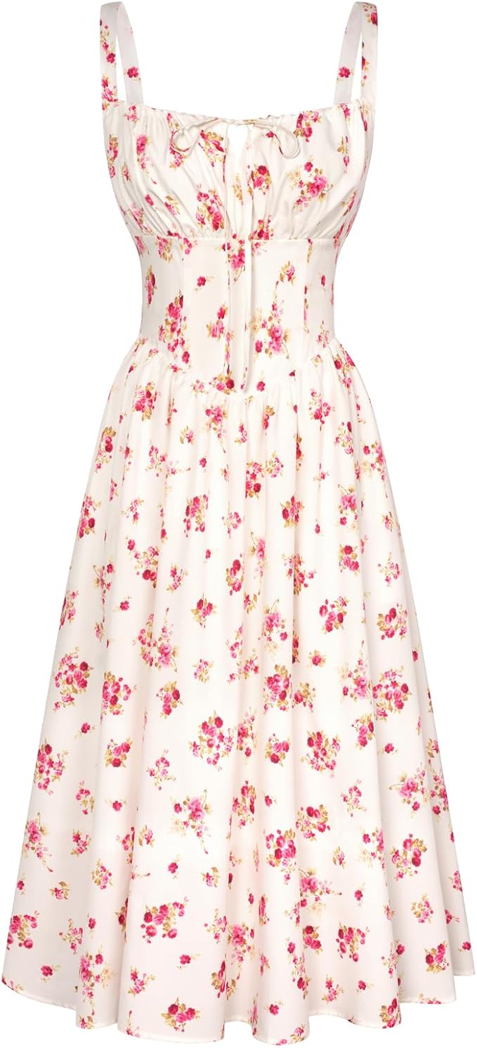 Beige Pink Floral
