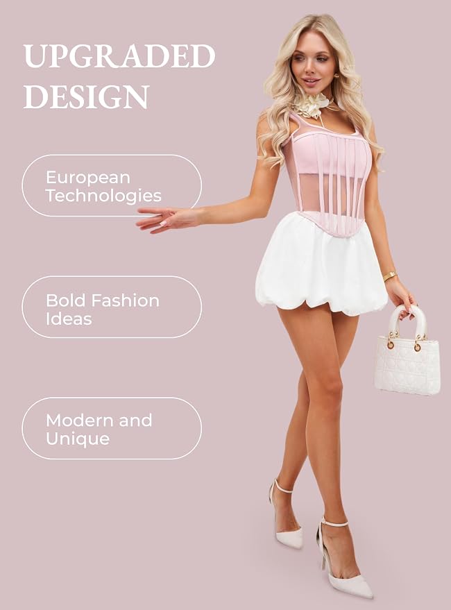 Pink - Measure Your Body & Use the Size Chart!