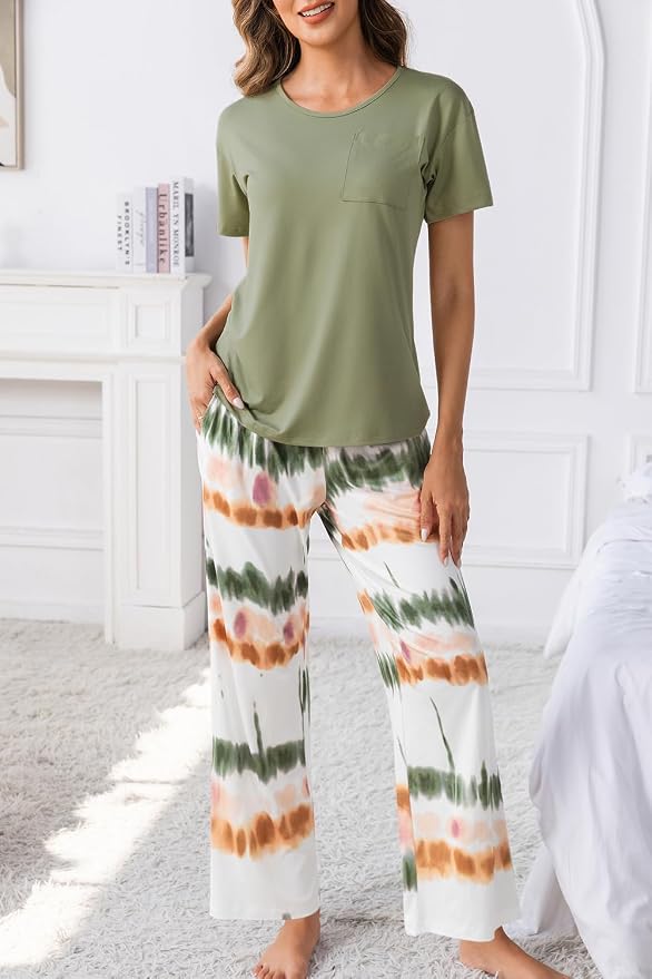 Green Tie Dye