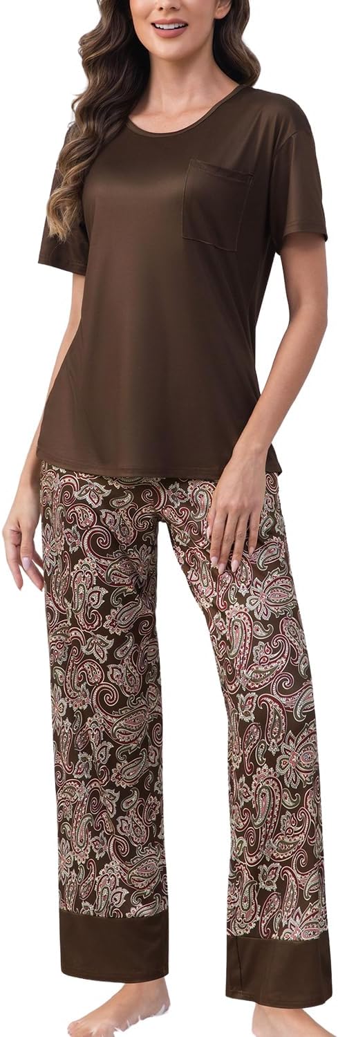 Brown Paisley
