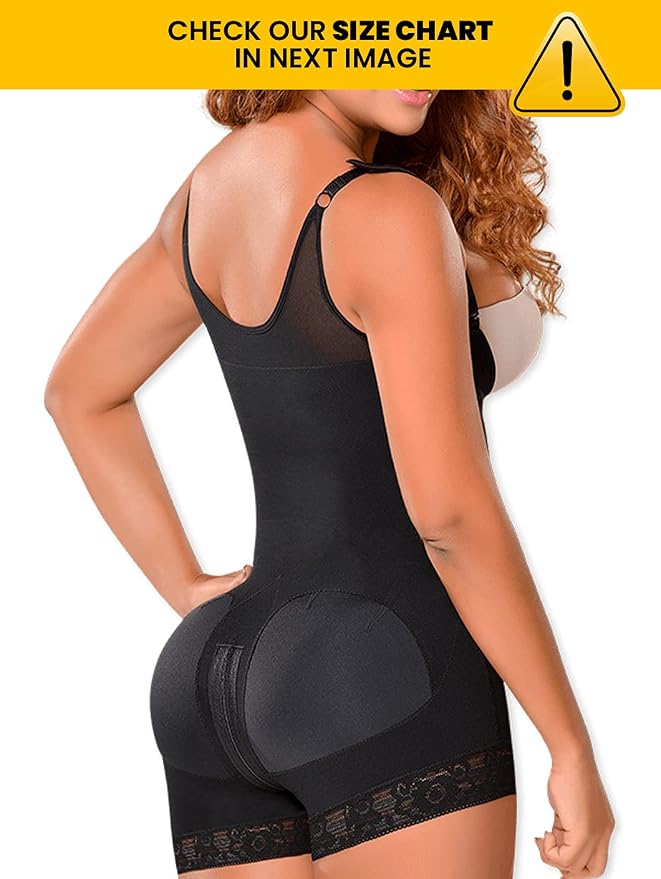 Black-extra Short Bodysuit-0048