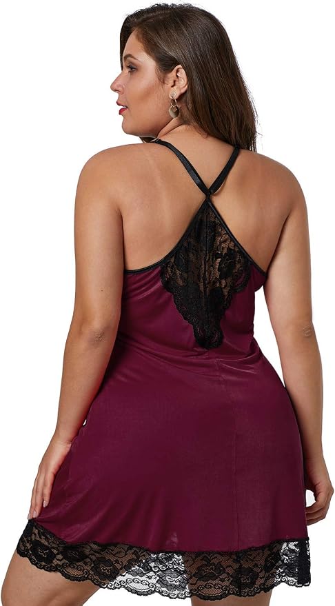 Burgundy With Satin Bow Detail
