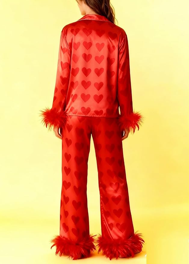 Silky Heart Red
