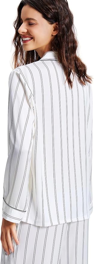 White Pinstripe