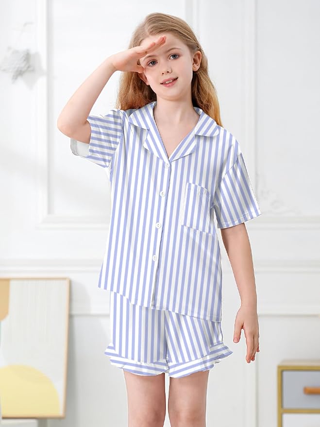 Light Blue Striped