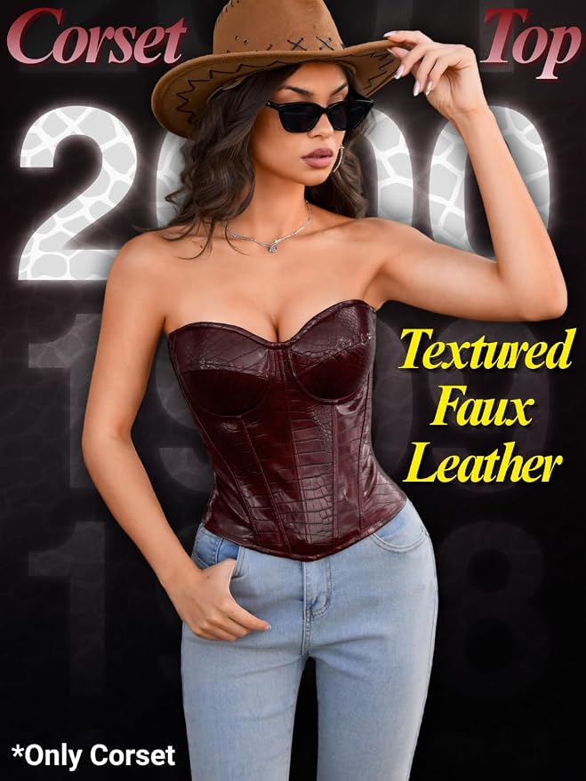 Burgundy Leather