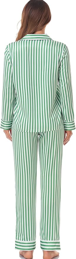 Green/Ivory, Stripe