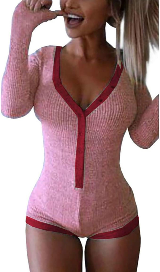 B-long Sleeve-deep Pink&wine Red