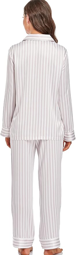 Gray Lavender/Ivory, Stripe