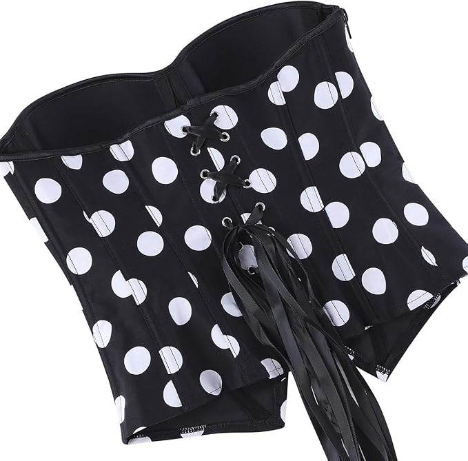 Black White Polka Dot
