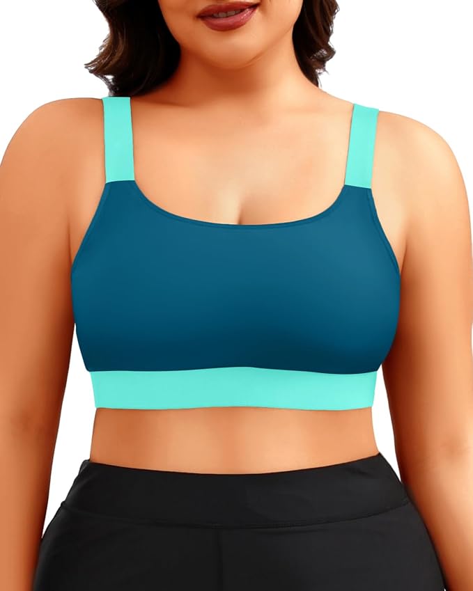 Teal and Green