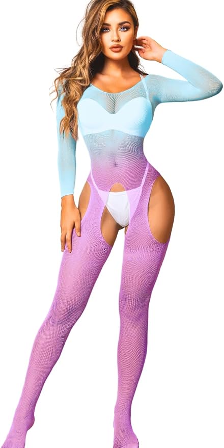 Light Blue Purple Ombre