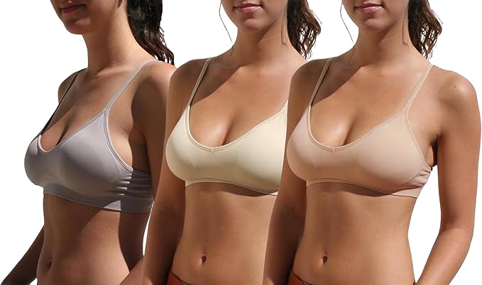 3 Pack:beige Nude Mocha