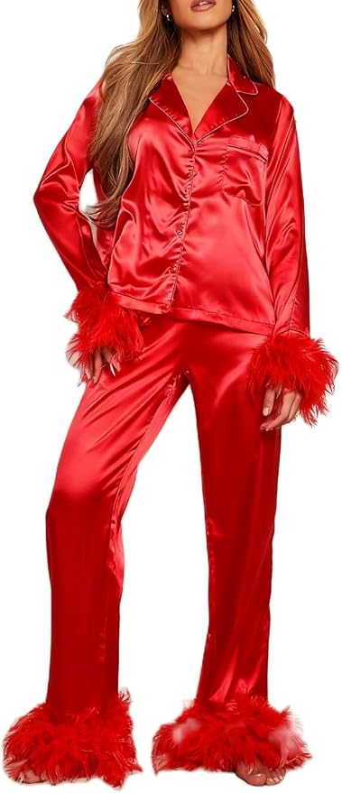 Silky Satin Red