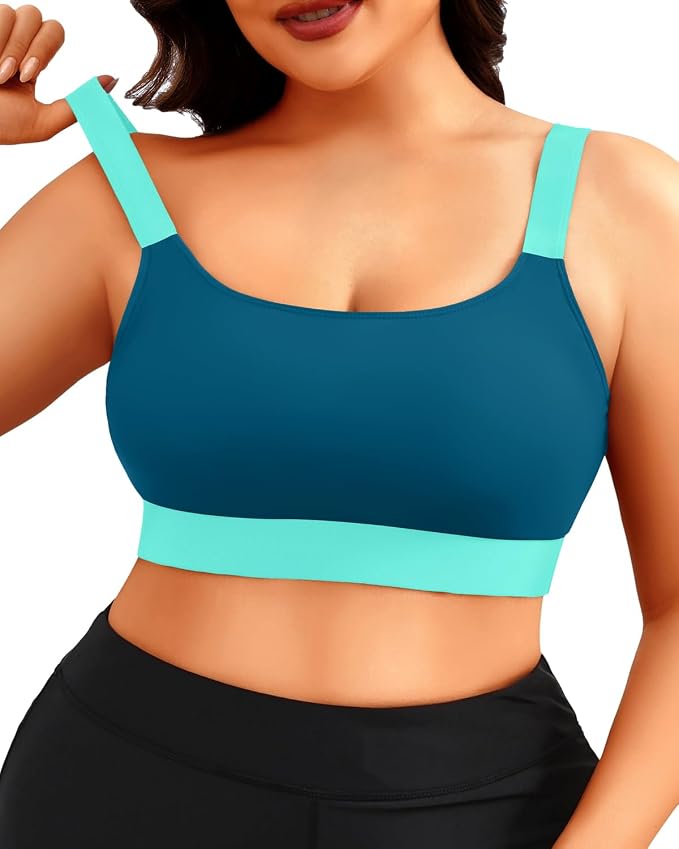 Teal and Green