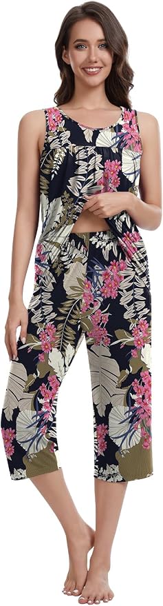 Large Leaf Pink Floral