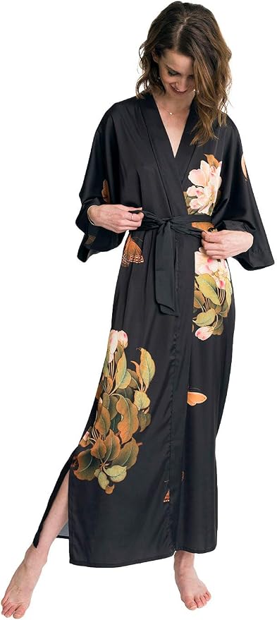 Peony & Butterfly - Black
