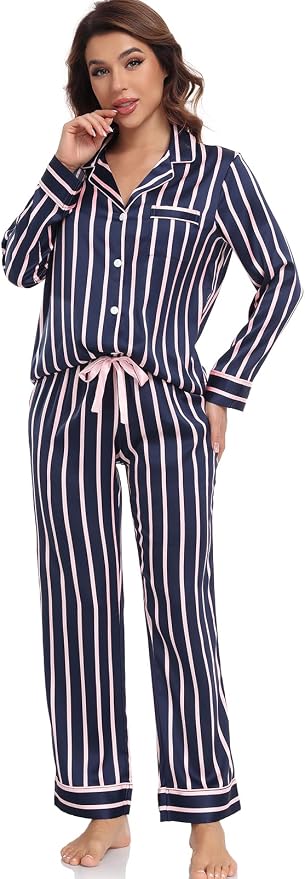 Navy/Pink, Stripe