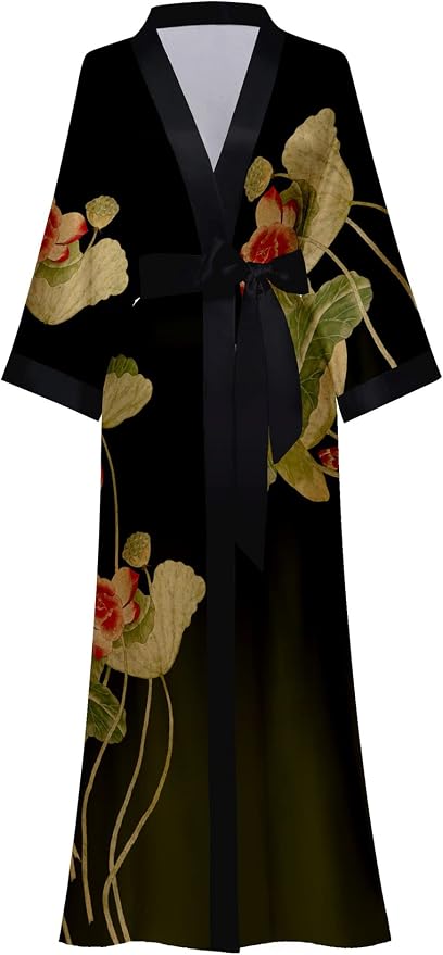 Black Green/Floral