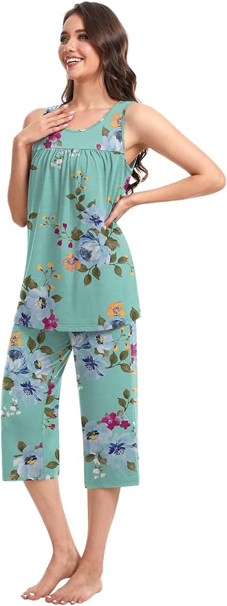 Mint Green Floral