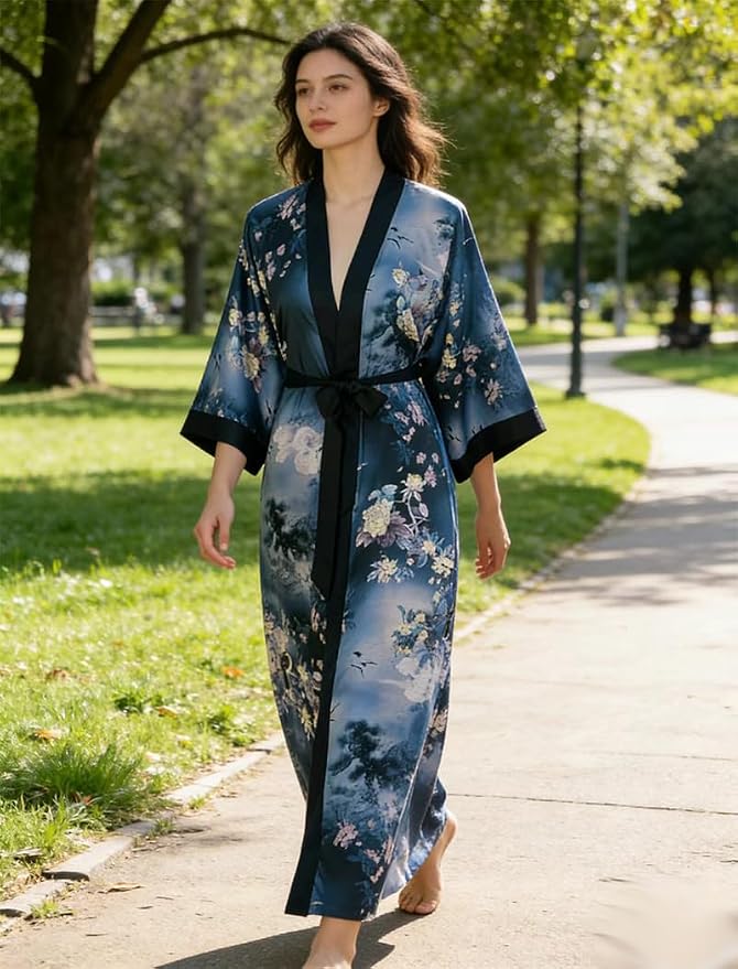 Flower and Bird Black - C