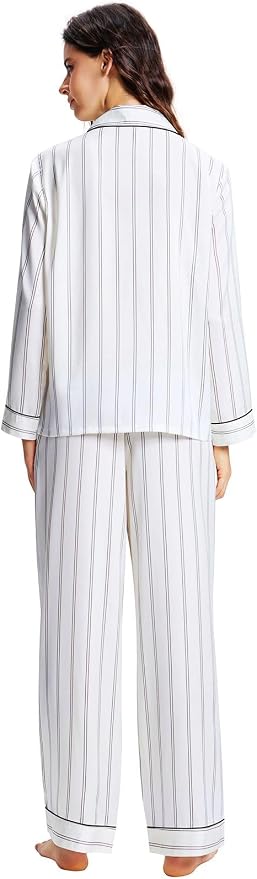 White Pinstripe