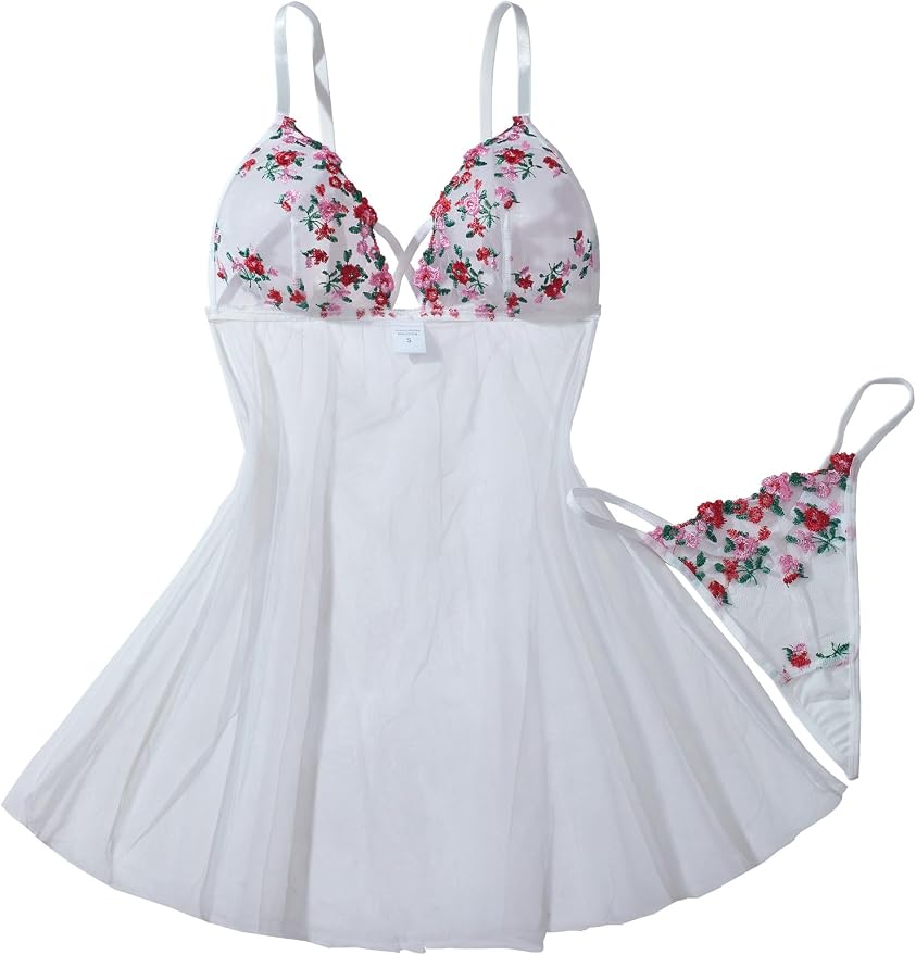 White/Red Flowers