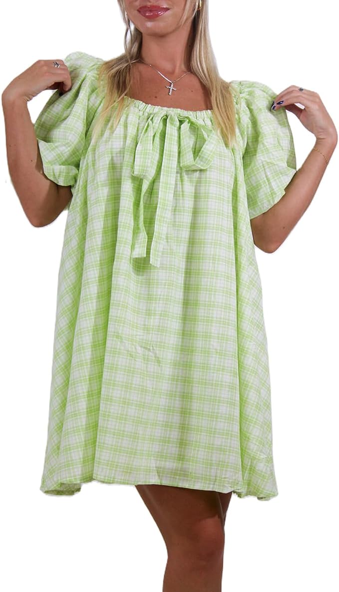 Plaid Green