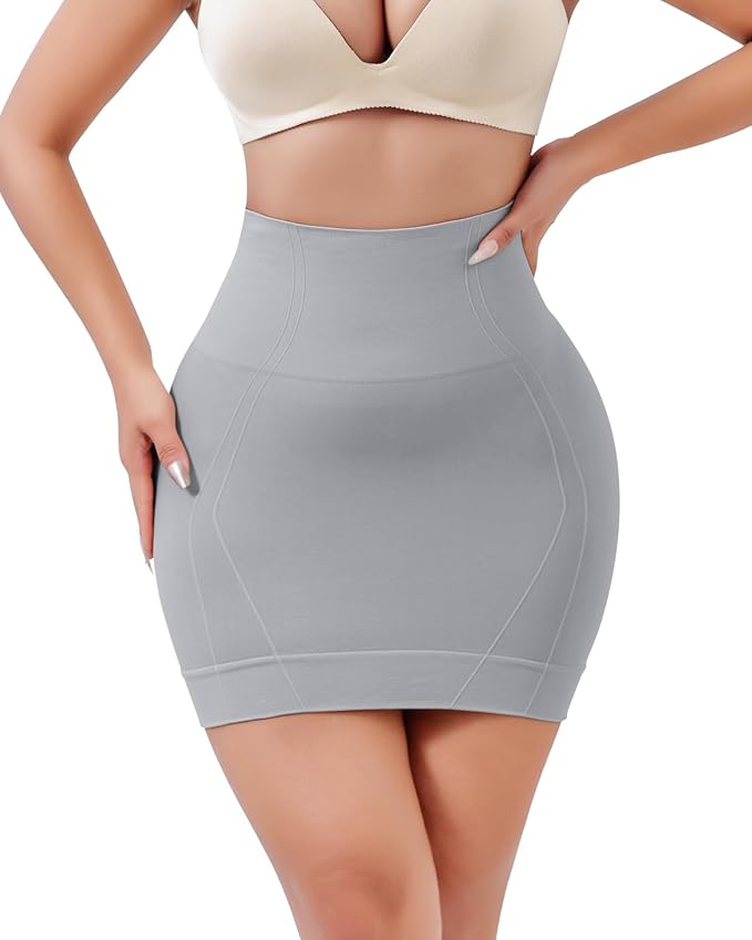 Grey-half Slip With Non Slip Strip
